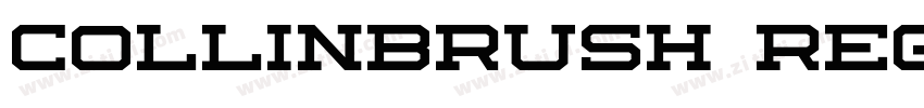 Collinbrush Regular字体转换 Collinbrush Regular字体转换